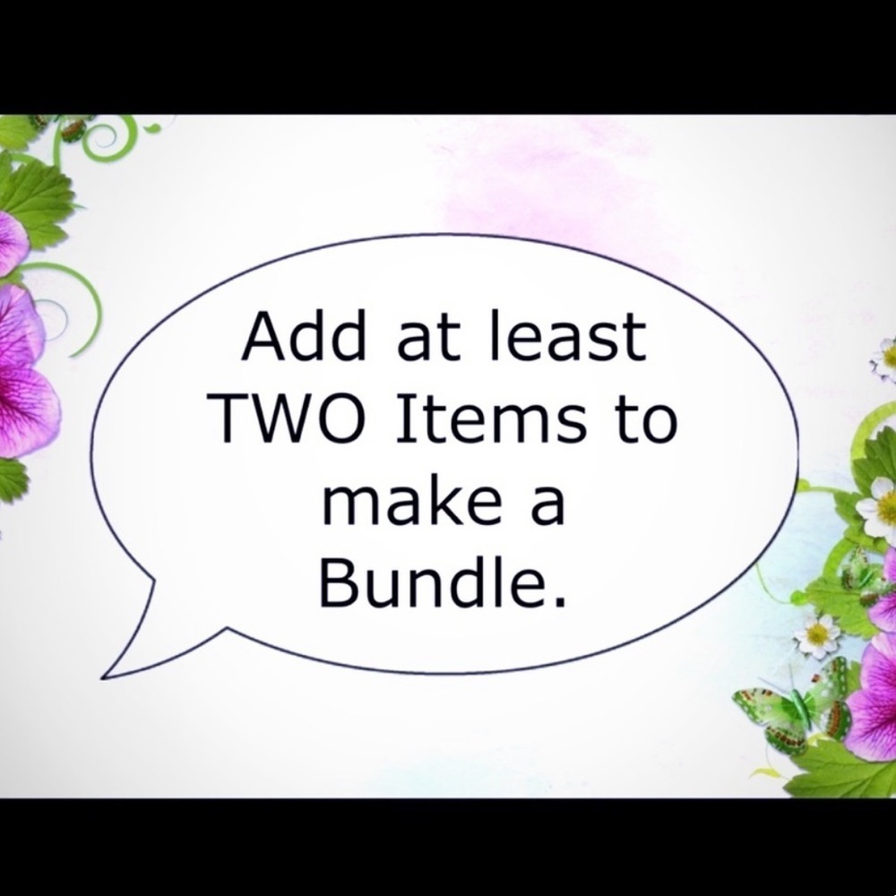 2 Items Make A BUNDLE
